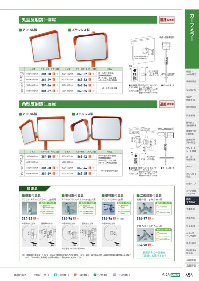 ユニットの建設工事用カタログ No.S-23A